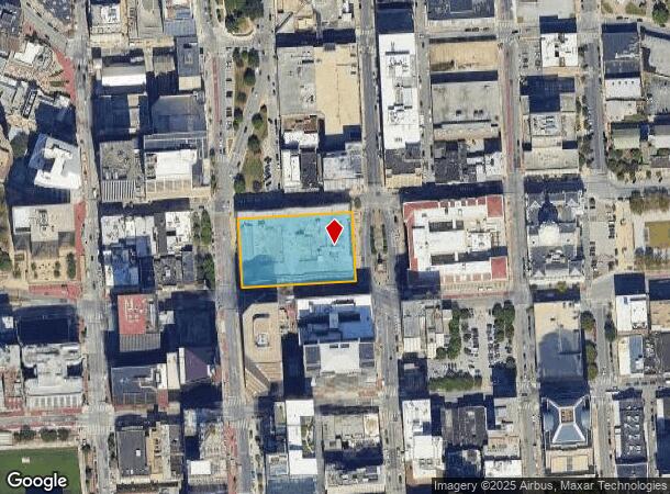 100 N Calvert St, Baltimore, MD Parcel Map