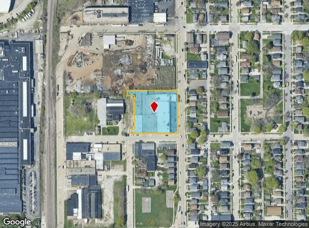 1208 18Th St, Racine, WI Parcel Map