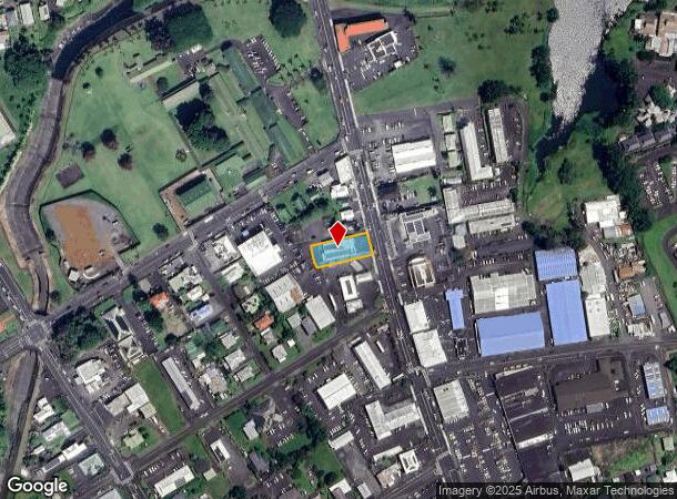  1080 Kilauea Ave, Hilo, HI Parcel Map