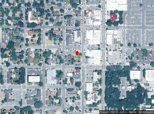 208 N Curry St, Carson City, NV Parcel Map