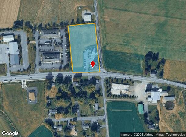 4231 N Main St, Elverson, PA Parcel Map
