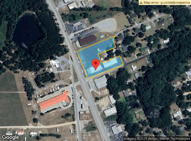  156 W Coffee St, Hazlehurst, GA Parcel Map