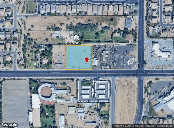2790 W Baseline Rd, Laveen, AZ Parcel Map