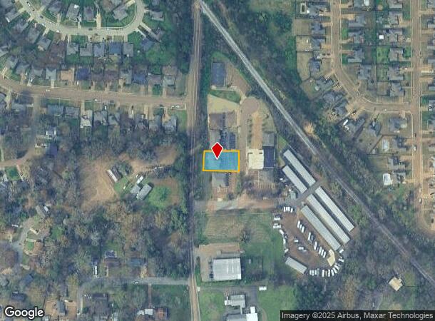  2007 Oak Tree Cv, Hernando, MS Parcel Map