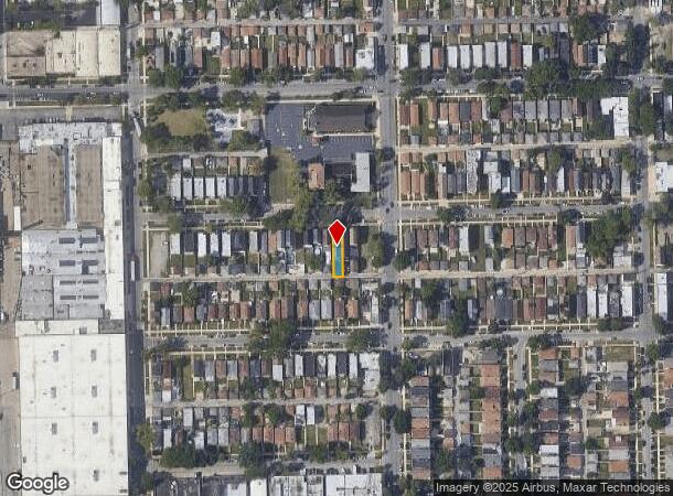 4411 W Walton St, Chicago, IL Parcel Map