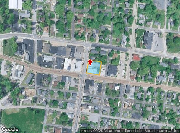 100 E Market St, Troy, IL Parcel Map