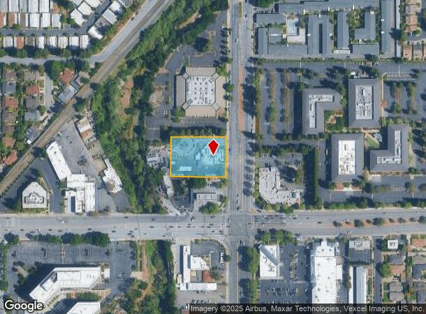 1555 S Bascom Ave, Campbell, CA Parcel Map