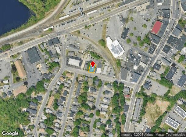 43 Claflin St, Framingham, MA Parcel Map