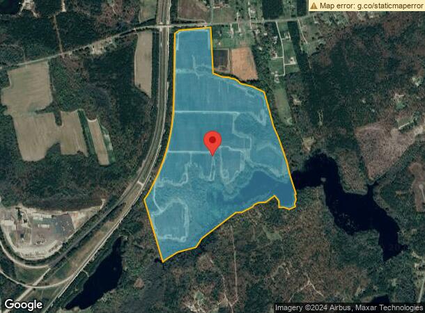  3513 Rives Rd, South Prince George, VA Parcel Map