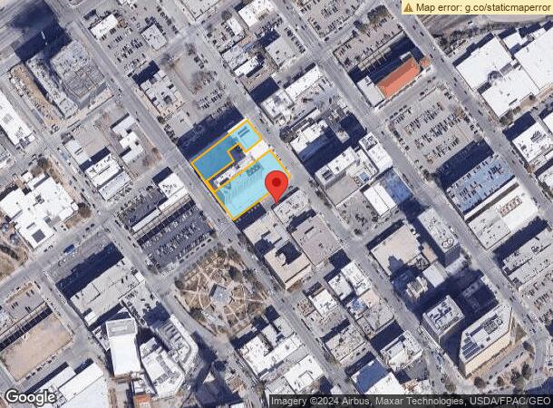  215 E Main Dr, El Paso, TX Parcel Map