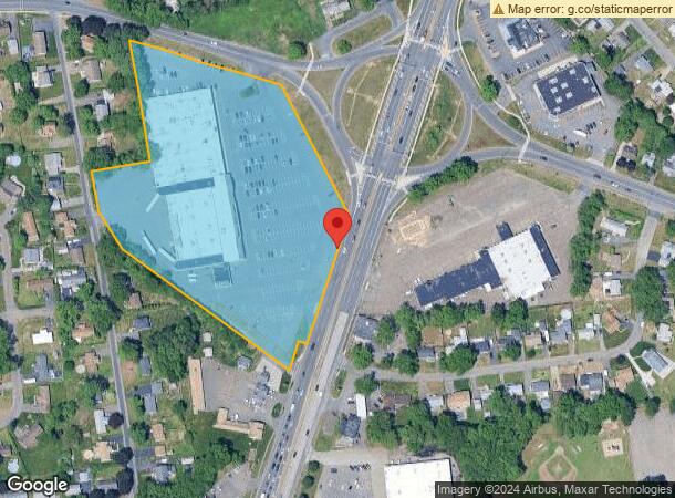  1600 Memorial Dr, Chicopee, MA Parcel Map