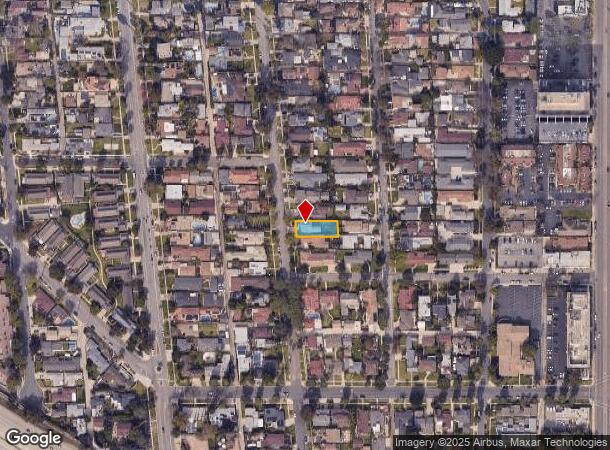 3640 Pine Ave, Long Beach, CA Parcel Map