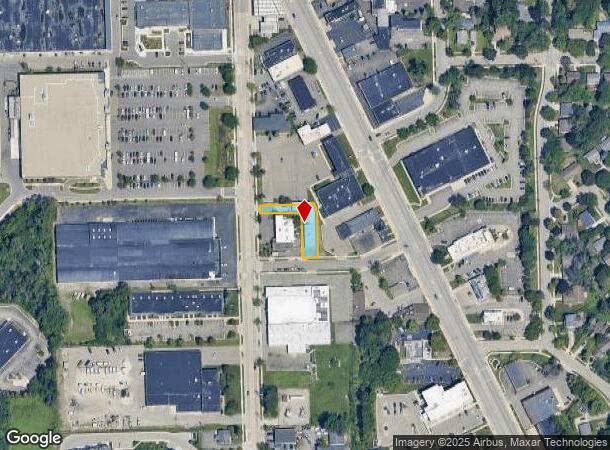  2390 Winewood Ave, Ann Arbor, MI Parcel Map
