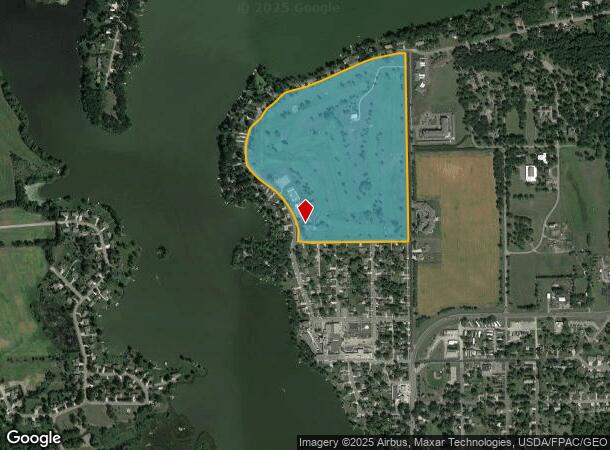  606 Lake Shore Dr, Sauk Centre, MN Parcel Map