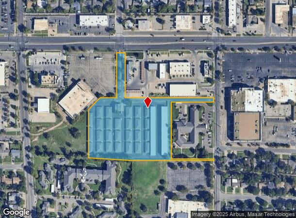 3103 50Th St, Lubbock, TX Parcel Map
