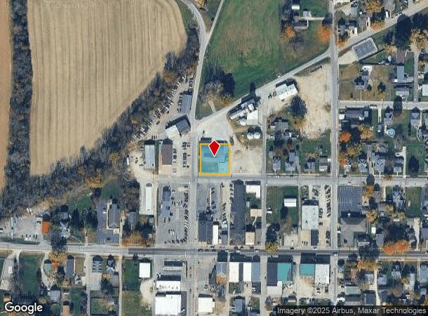 129 N Marion St, Morgantown, IN Parcel Map
