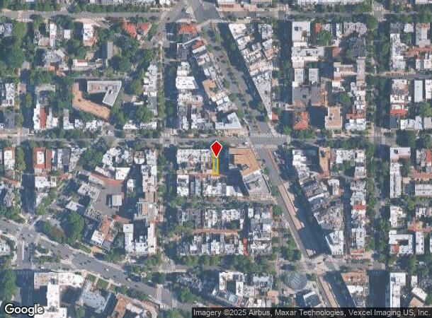  2010 R St Nw, Washington, DC Parcel Map