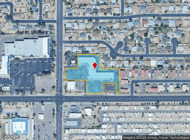  2820 E University Dr, Mesa, AZ Parcel Map