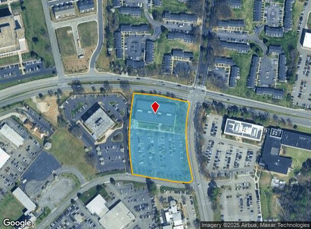 7800 Carousel Ln, Henrico, VA Parcel Map
