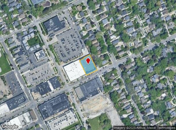  17141 Kercheval Ave, Grosse Pointe, MI Parcel Map