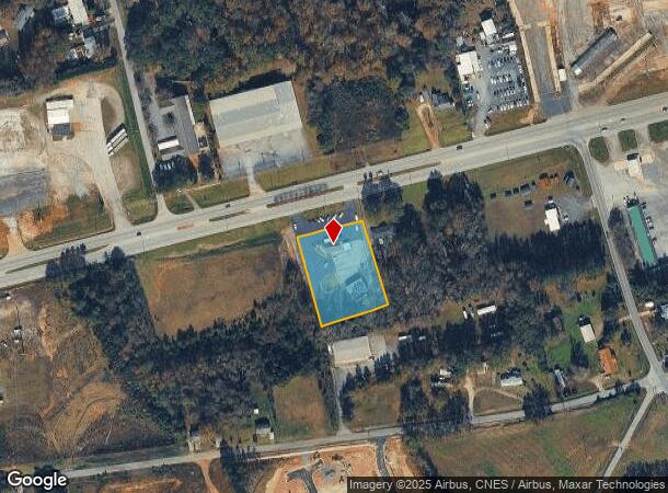  13575 E Wade Hampton Blvd, Greer, SC Parcel Map