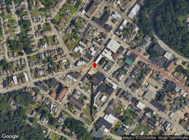  521 Grant Ave, Pittsburgh, PA Parcel Map