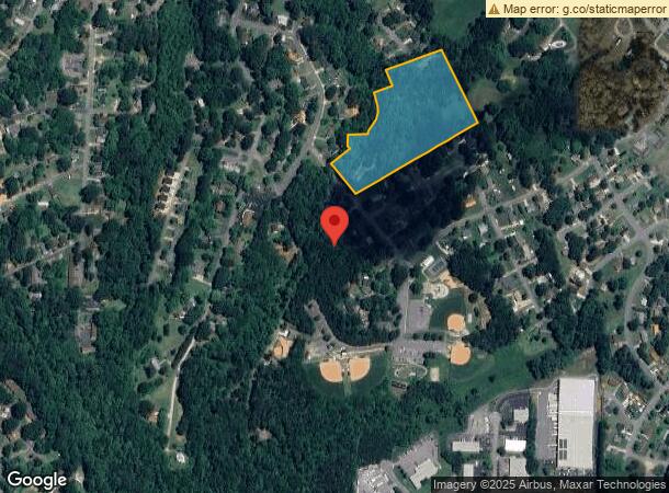  719 8Th Ave Se, Hickory, NC Parcel Map