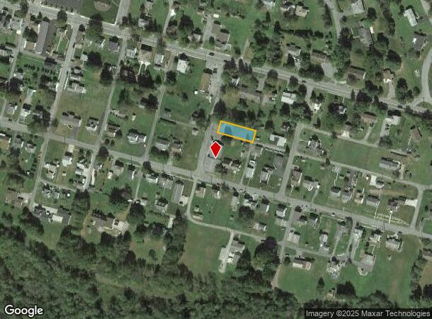  1701 Bond St, Brockway, PA Parcel Map