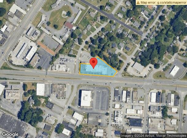  1101 E Wendover Ave, Greensboro, NC Parcel Map