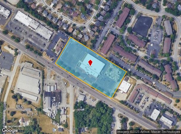 1100 Lake St, Roselle, IL Parcel Map