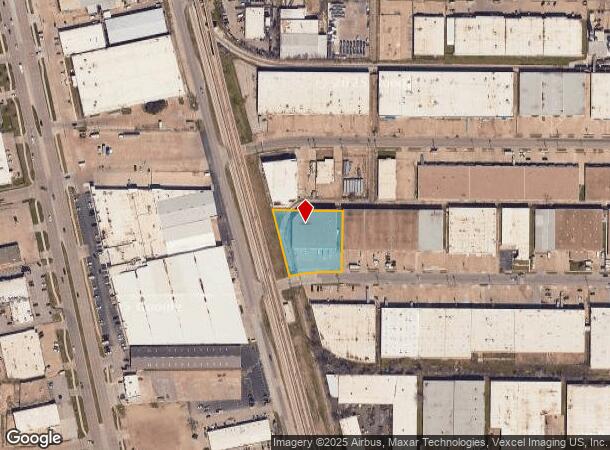  2819 Anode Ln, Dallas, TX Parcel Map