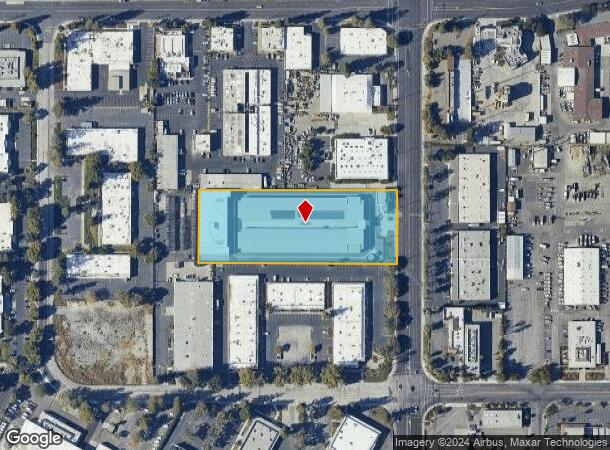  2560 Scott Blvd, Santa Clara, CA Parcel Map