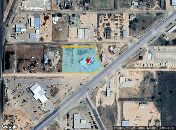  1107 Seagraves Rd, Brownfield, TX Parcel Map
