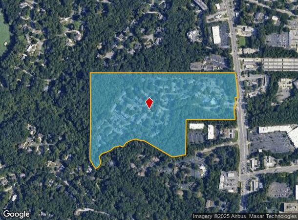  8350 Roswell Rd, Atlanta, GA Parcel Map