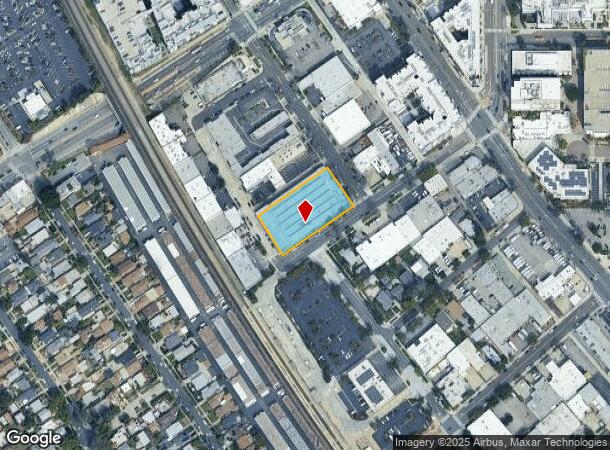 1651 S Central Ave, Glendale, CA Parcel Map