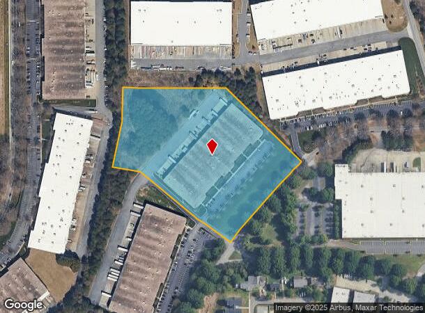 6590 Shiloh Rd E, Alpharetta, GA Parcel Map