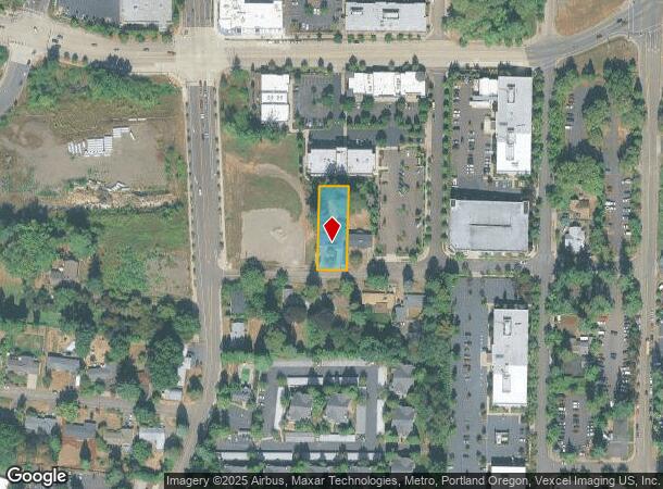 7105 Sw Elmhurst St, Portland, OR Parcel Map
