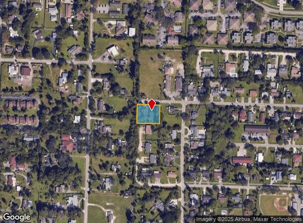 4764 Cole St, West Palm Beach, FL Parcel Map
