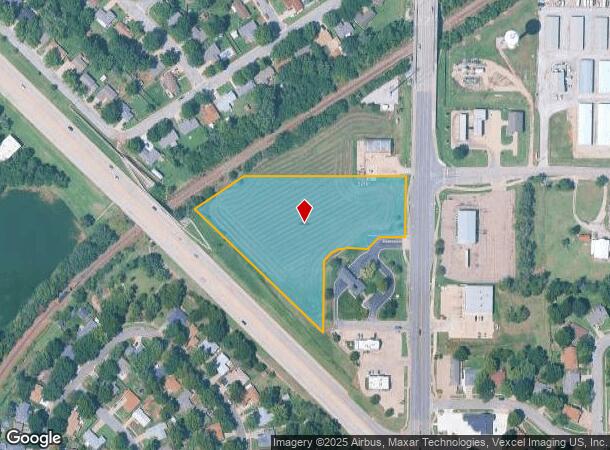  1305 N Rock Rd, Mulvane, KS Parcel Map