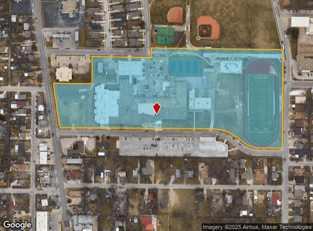 1411 Maydell St, Fort Worth, TX Parcel Map