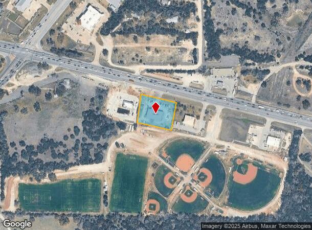 13925 W Highway 71, Austin, TX Parcel Map