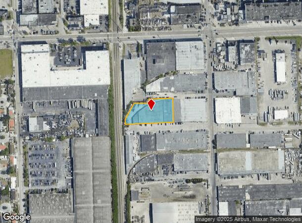 3747 Nw 52Nd St, Miami, FL Parcel Map