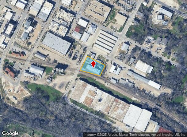  403 S Flat St, Waxahachie, TX Parcel Map