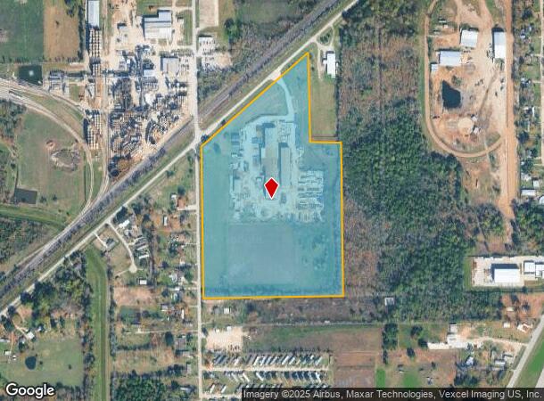1225 Crosby Dayton Rd, Crosby, TX Parcel Map