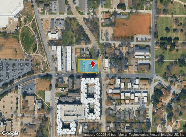 205 E Mitchell St, Arlington, TX Parcel Map