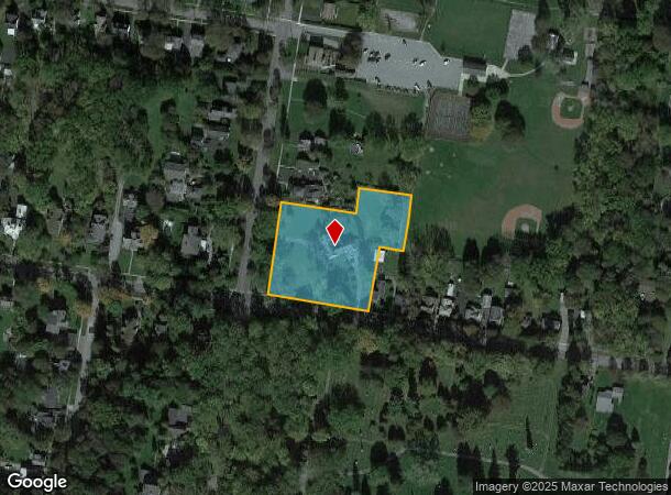  85 Center St, Geneseo, NY Parcel Map