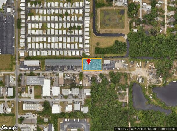  6129 Siesta Ln, Port Richey, FL Parcel Map