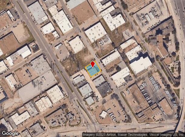  919 Dragon St, Dallas, TX Parcel Map