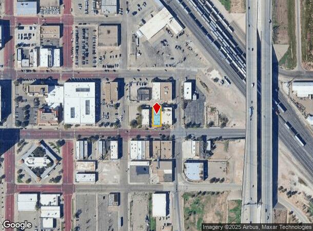  608 Broadway, Lubbock, TX Parcel Map