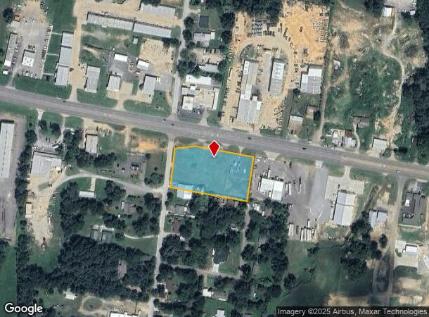 2106 E Us Highway 80, White Oak, TX Parcel Map
